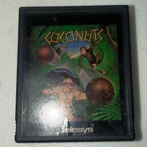 Atari 2600 Video Game Cartridge Only Coconuts Telesys 1982